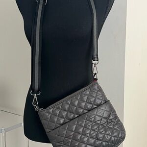 Oliver Thomas Quilted Crossbody Bag w Adjustable Strap